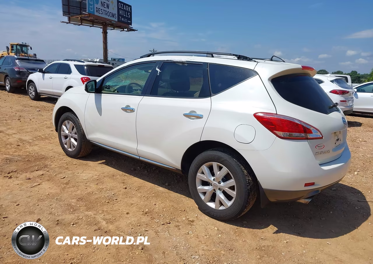 2013 Nissan Murano Sl VIN:JN8AZ1MW0DW302359 - 3