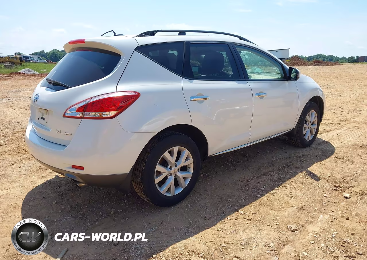 2013 Nissan Murano Sl VIN:JN8AZ1MW0DW302359 - 4