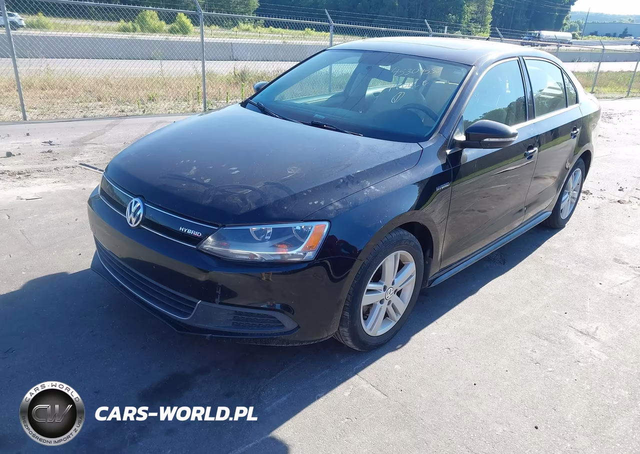 2013 Volkswagen Jetta Hybrid Sel VIN:3VW637AJ2DM286466 - 2