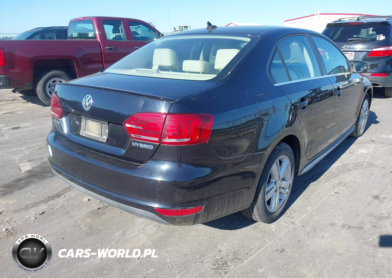 2013 Volkswagen Jetta Hybrid Sel VIN:3VW637AJ2DM286466 - 4