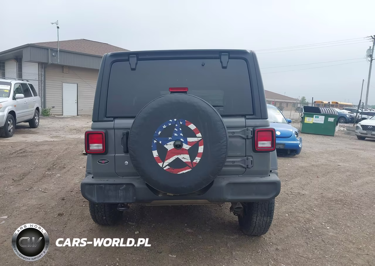 2020 Jeep Wrangler Sport 4X4 VIN:1C4GJXAG3LW143204 - 17