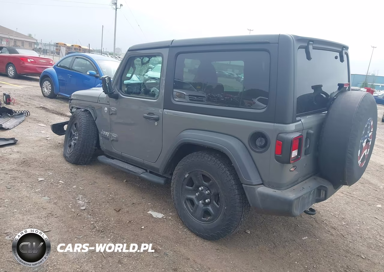 2020 Jeep Wrangler Sport 4X4 VIN:1C4GJXAG3LW143204 - 3