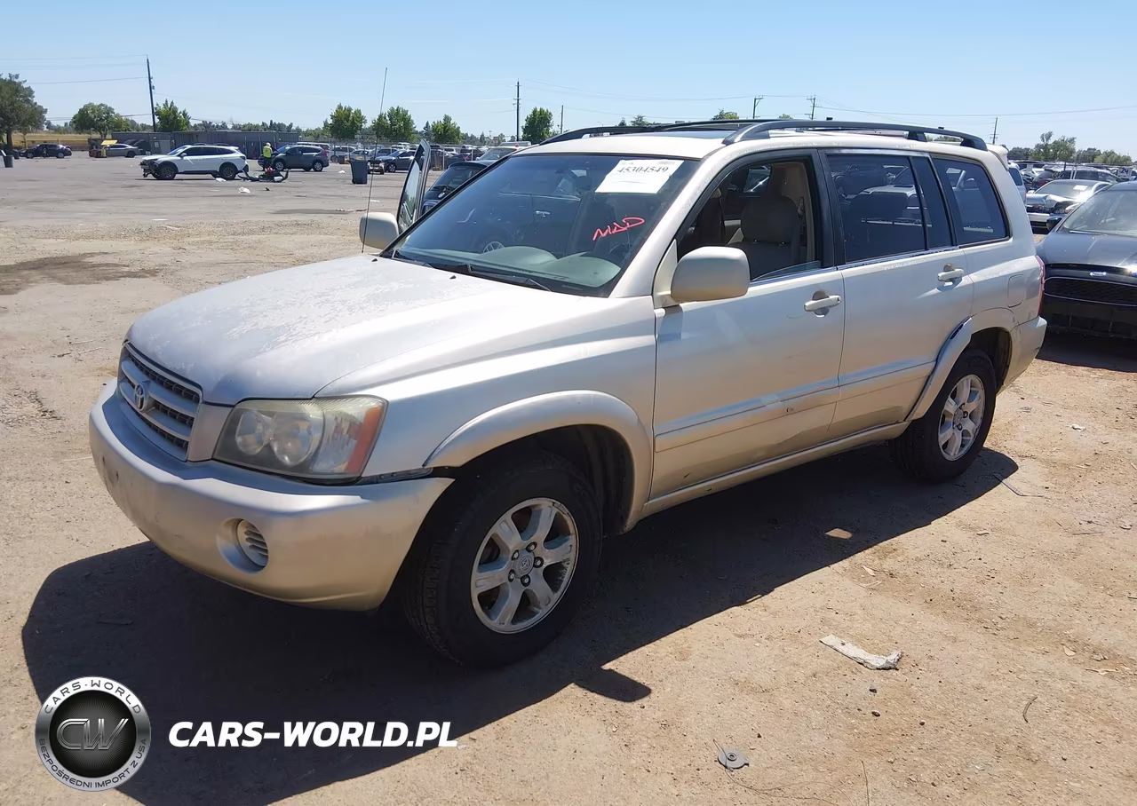 2002 Toyota Highlander V6 VIN:JTEGF21A920031536 - 2