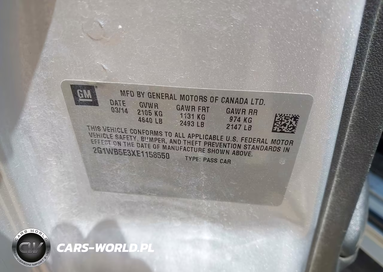 2014 Chevrolet Impala Limited Lt VIN:2G1WB5E3XE1158550 - 9