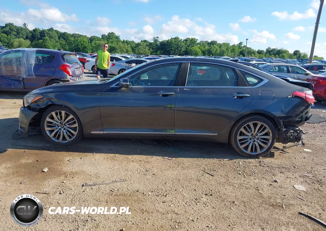 2017 Genesis G80 5.0 Ultimate VIN:KMHGN4JF9HU213376 - 14