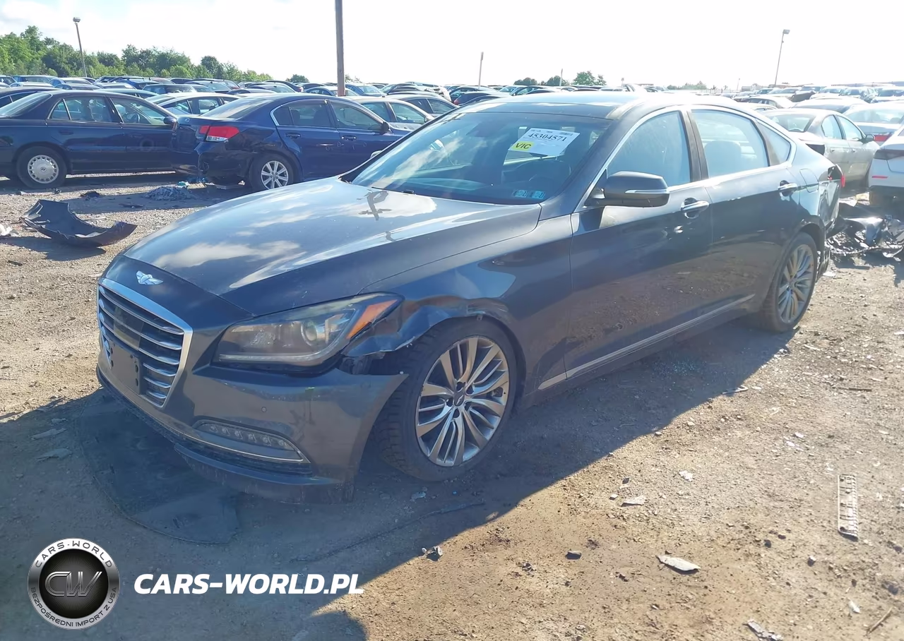 2017 Genesis G80 5.0 Ultimate VIN:KMHGN4JF9HU213376 - 2