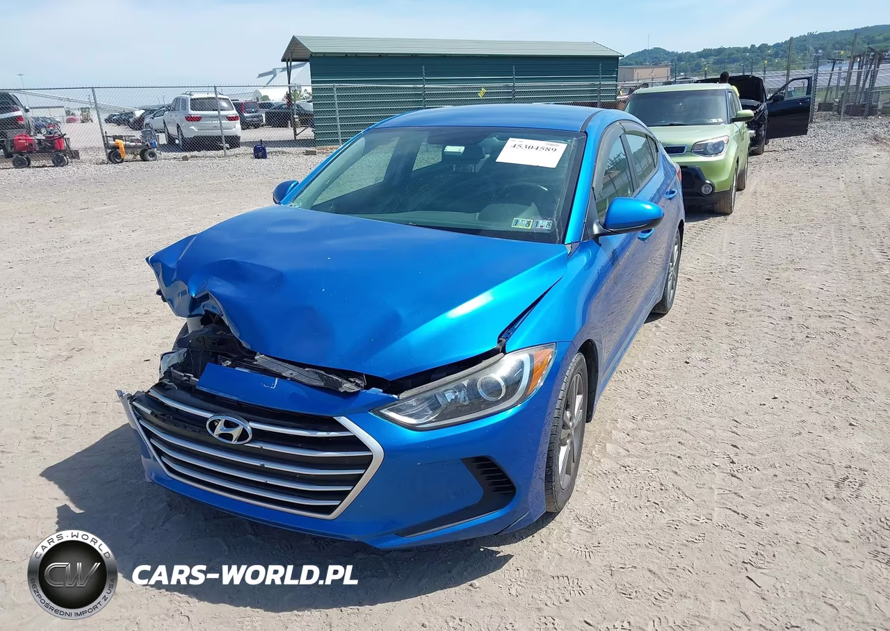 2017 Hyundai Elantra Se VIN:5NPD84LF3HH118494 - 2