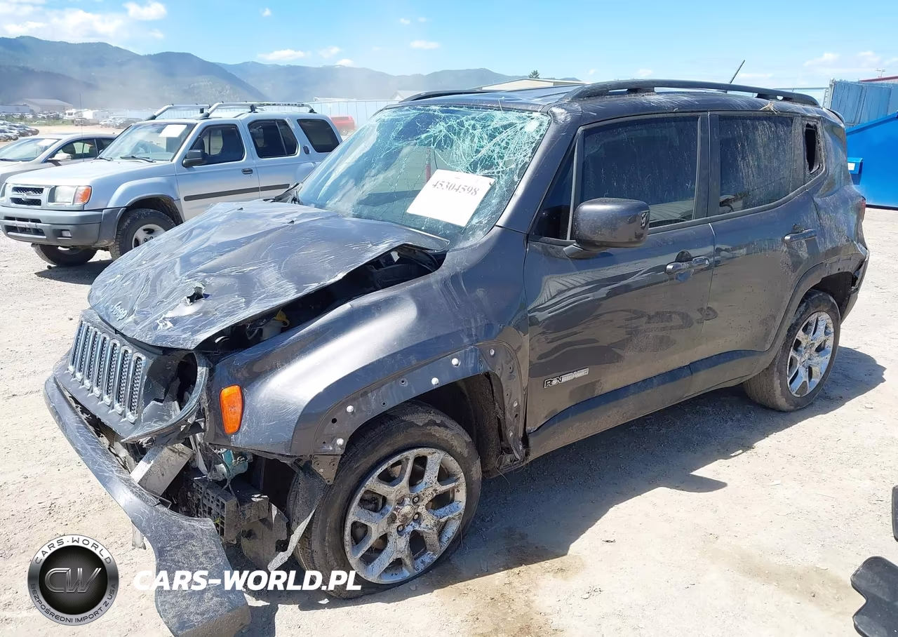 2018 Jeep Renegade Latitude 4X4 VIN:ZACCJBBB0JPG87173 - 2