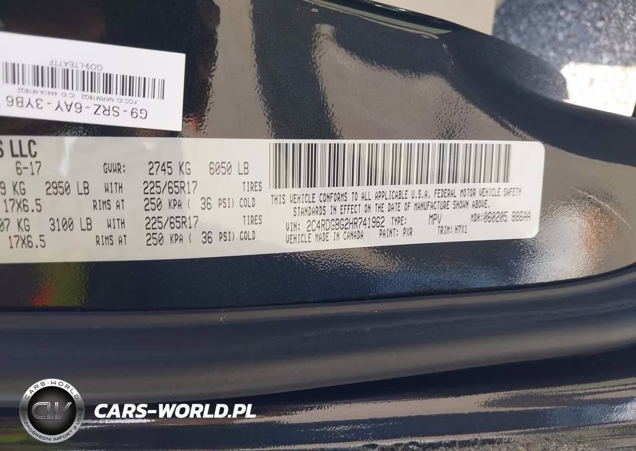 2017 Dodge Grand Caravan Se VIN:2C4RDGBG2HR741962 - 9