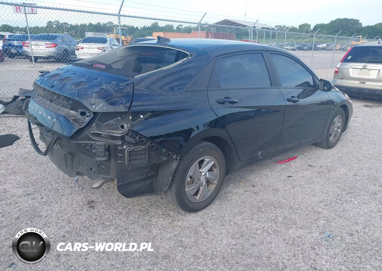 2024 Hyundai Elantra Se VIN:KMHLL4DGXRU799452 - 4