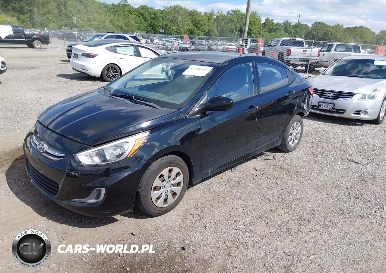 2017 Hyundai Accent Se VIN:KMHCT4AE3HU375290 - 2