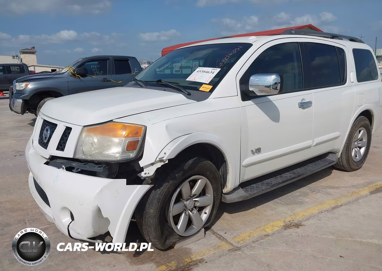 2008 Nissan Armada Se VIN:5N1AA08D78N629676 - 6