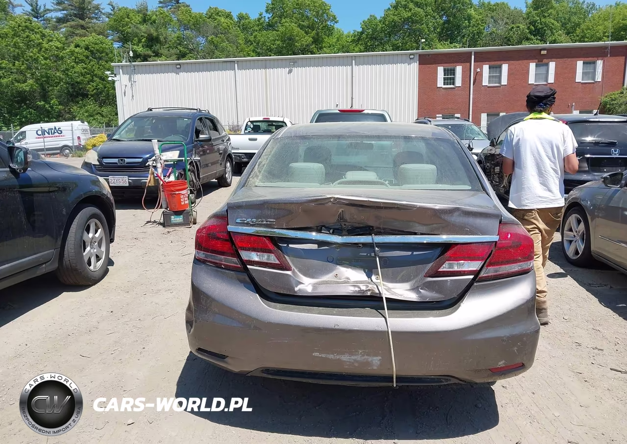 2014 Honda Civic Lx VIN:19XFB2F56EE206506 - 16