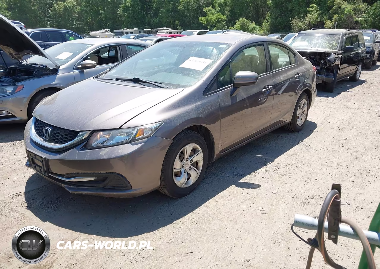 2014 Honda Civic Lx VIN:19XFB2F56EE206506 - 2