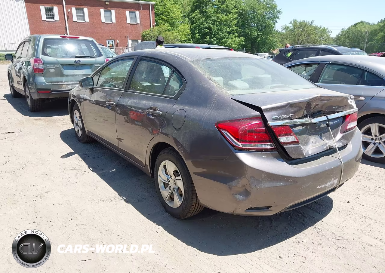 2014 Honda Civic Lx VIN:19XFB2F56EE206506 - 3