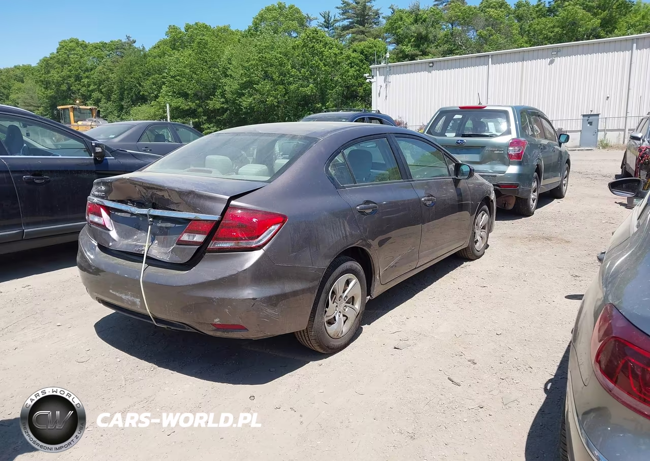 2014 Honda Civic Lx VIN:19XFB2F56EE206506 - 4