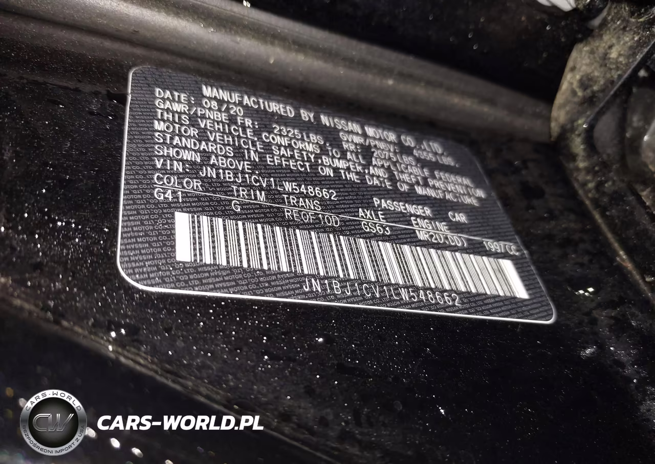 2020 Nissan Rogue Sport Sv Fwd Xtronic Cvt VIN:JN1BJ1CV1LW548662 - 9