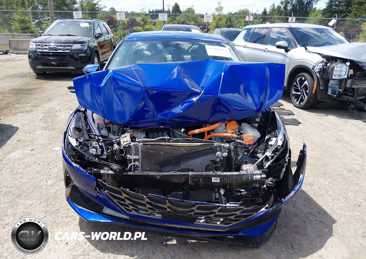 2023 Hyundai Elantra Hybrid Limited VIN:KMHLN4AJXPU065210 - 13