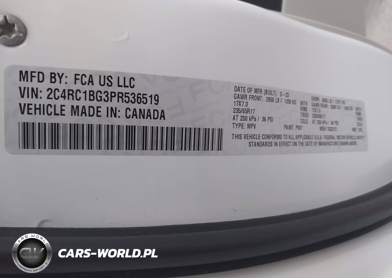 2023 Chrysler Pacifica Touring L VIN:2C4RC1BG3PR536519 - 9