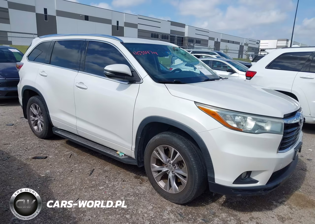2015 Toyota Highlander Xle V6 – zdjęcie 1 z 15