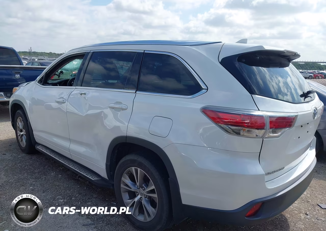 2015 Toyota Highlander Xle V6 VIN:5TDJKRFH5FS149655 - 3