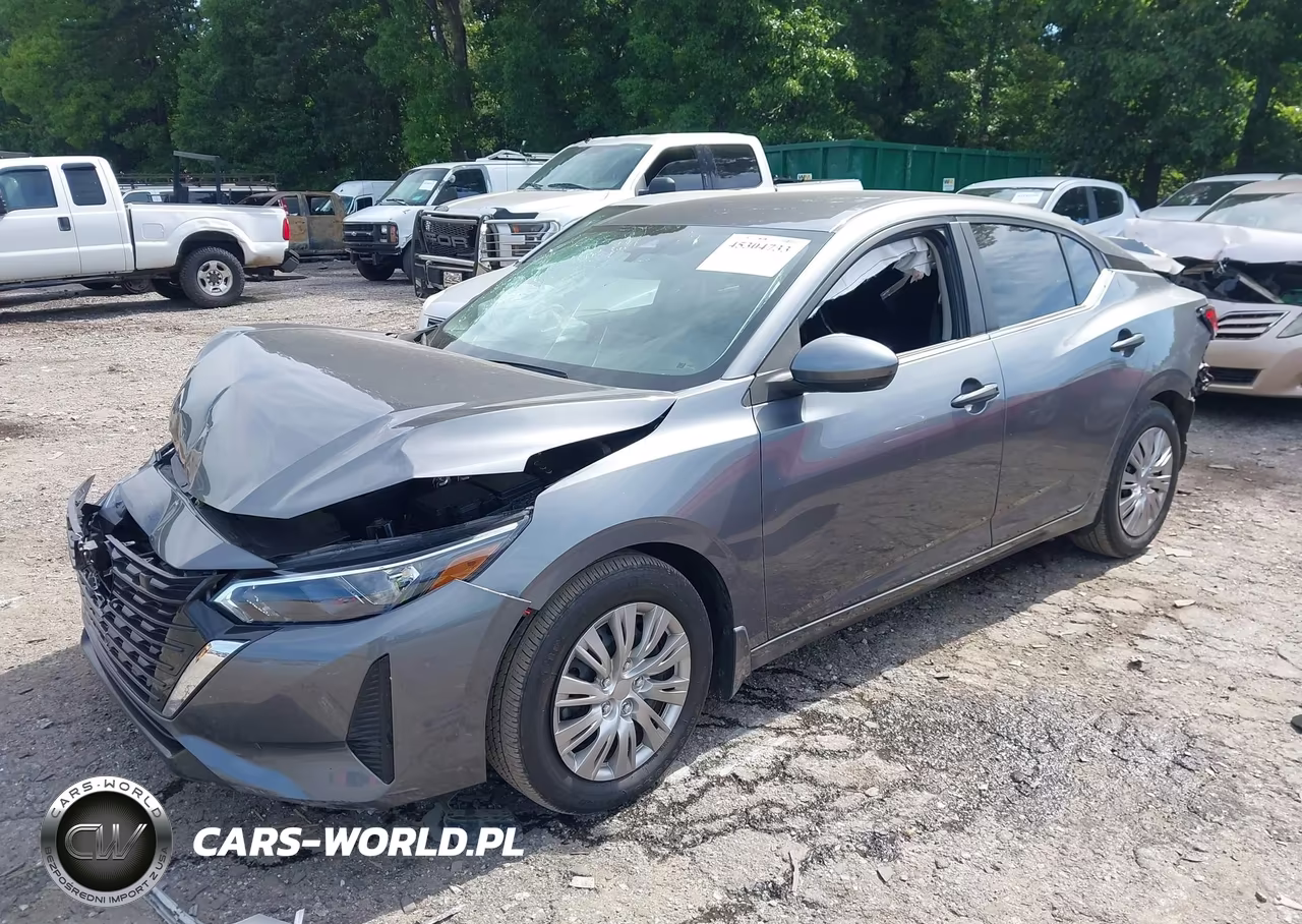 2024 Nissan Sentra S Xtronic Cvt VIN:3N1AB8BV1RY388853 - 2