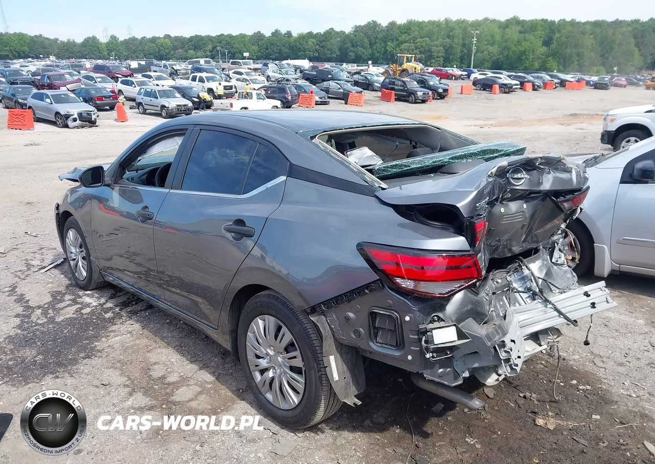 2024 Nissan Sentra S Xtronic Cvt VIN:3N1AB8BV1RY388853 - 3