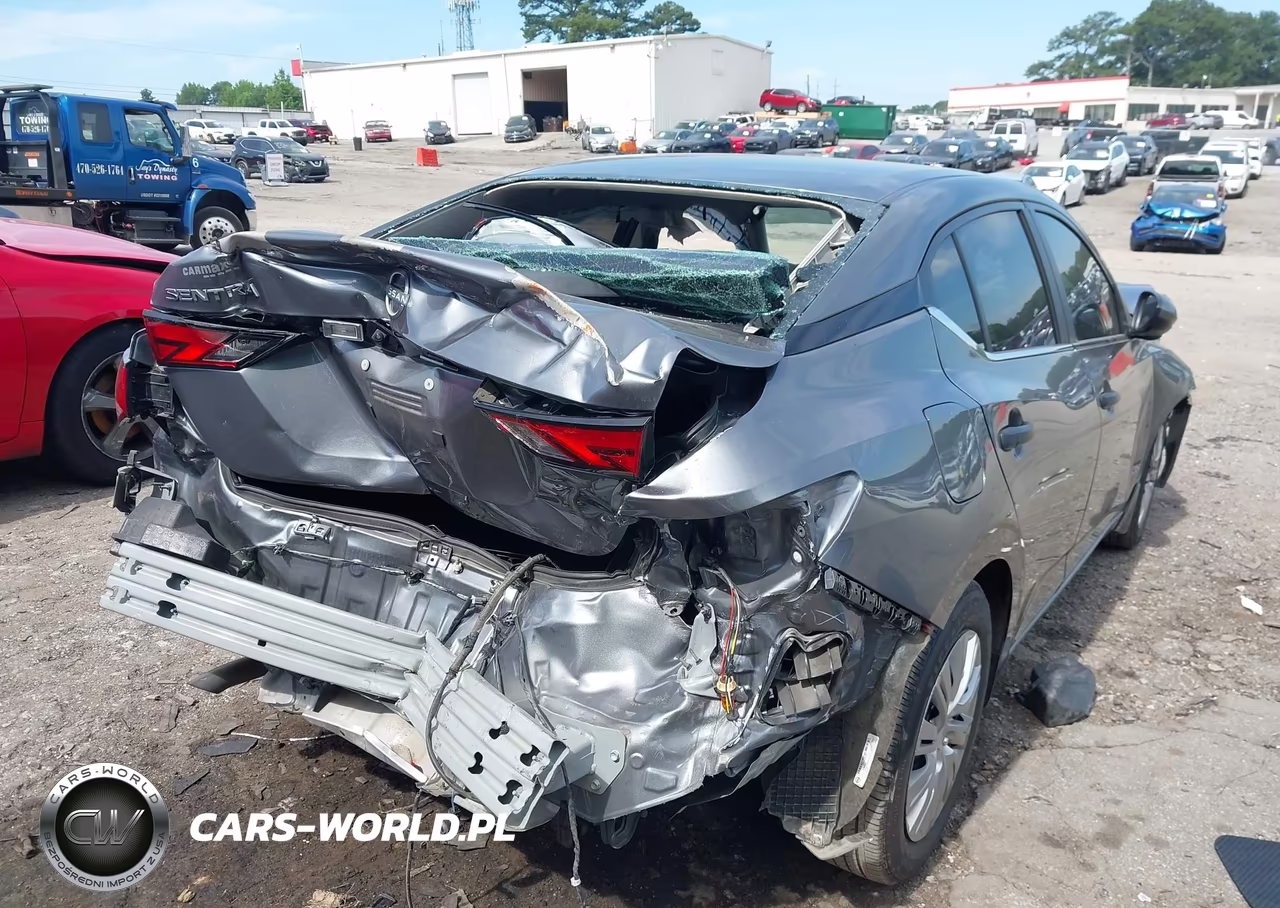 2024 Nissan Sentra S Xtronic Cvt VIN:3N1AB8BV1RY388853 - 4
