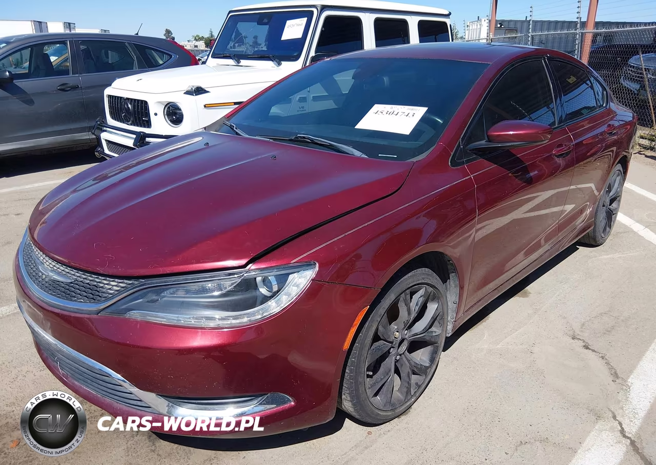 2015 Chrysler 200 S VIN:1C3CCCBB6FN650987 - 2