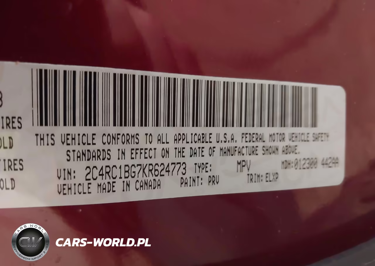 2019 Chrysler Pacifica Touring L VIN:2C4RC1BG7KR624773 - 9