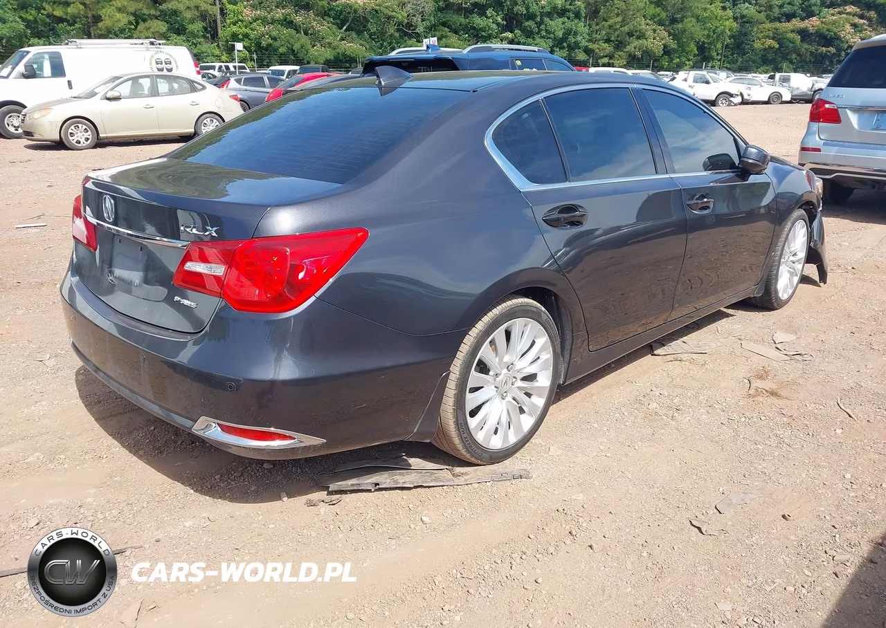 2014 Acura Rlx VIN:JH4KC1F94EC007002 - 4
