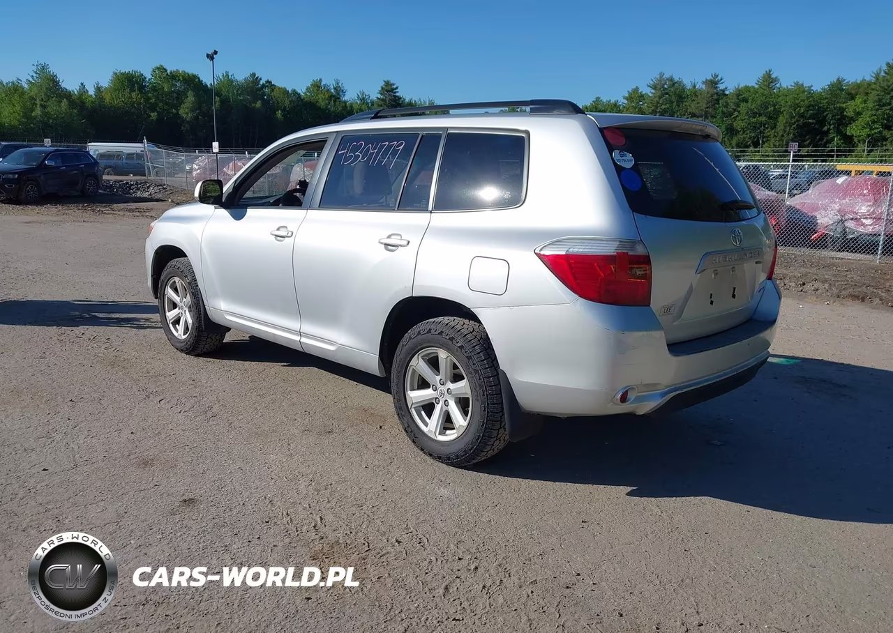 2010 Toyota Highlander Base V6 VIN:JTEBK3EH7A2167010 - 3