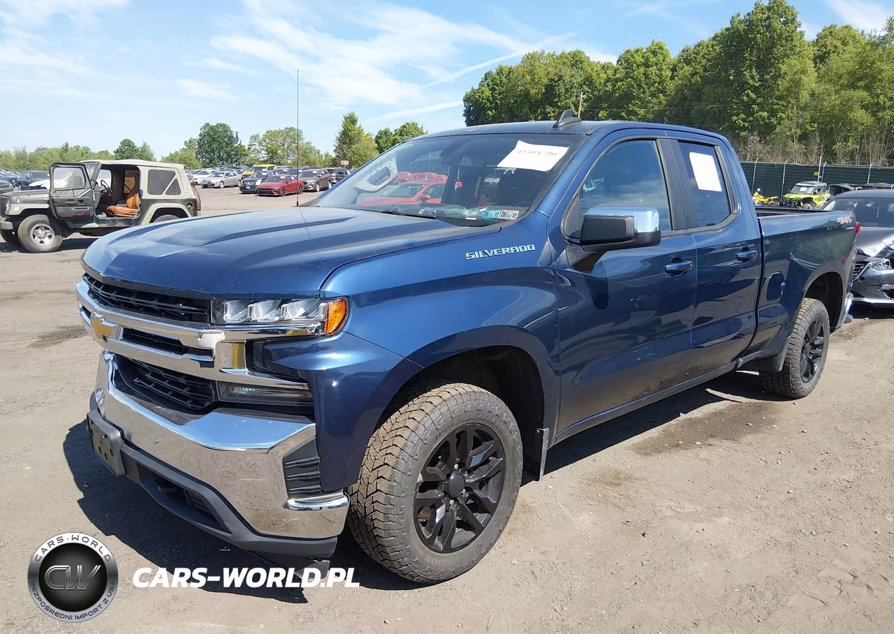 2019 Chevrolet Silverado 1500 Lt VIN:1GCRYDEKXKZ281188 - 2
