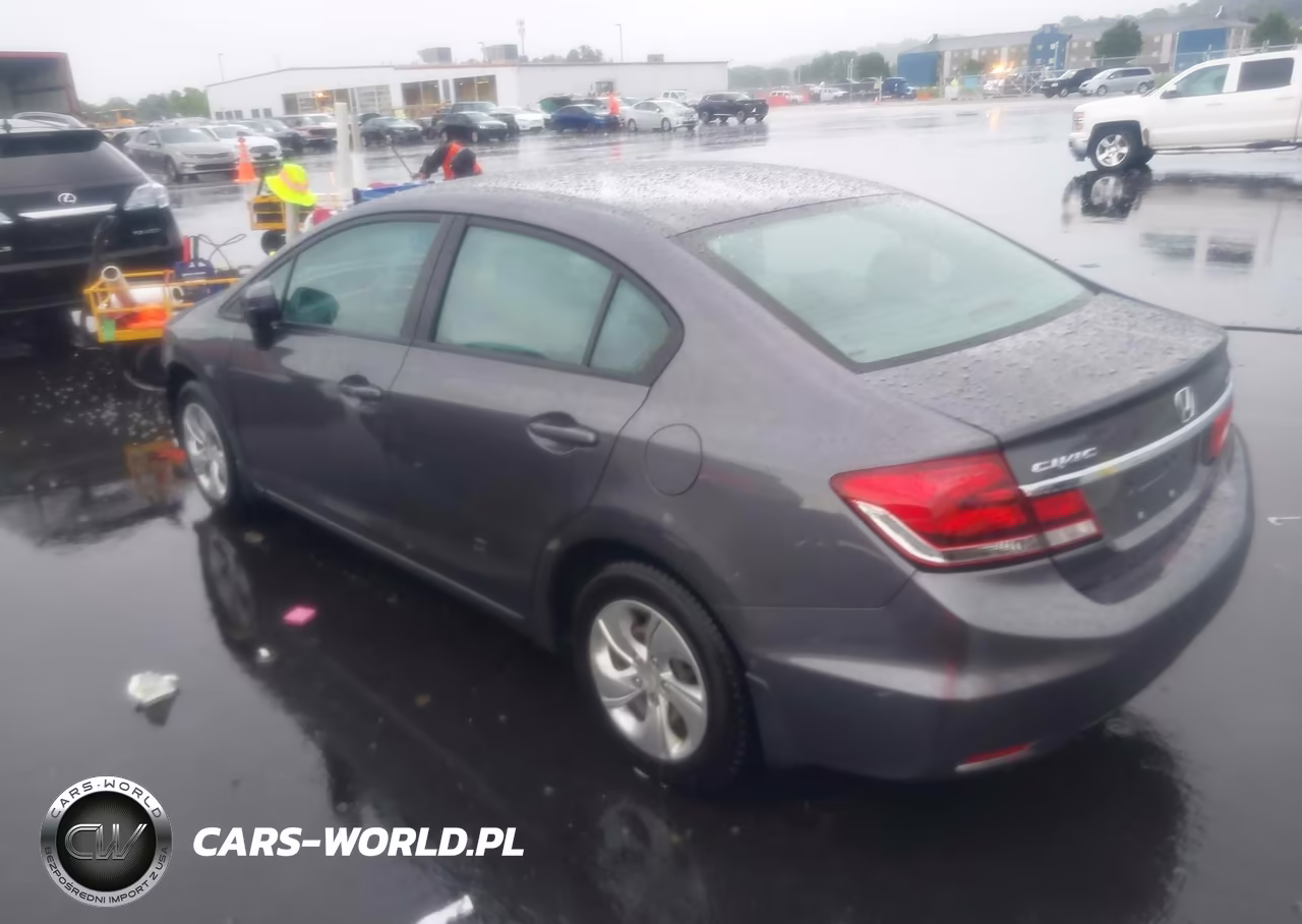 2015 Honda Civic Lx VIN:19XFB2F54FE066893 - 3