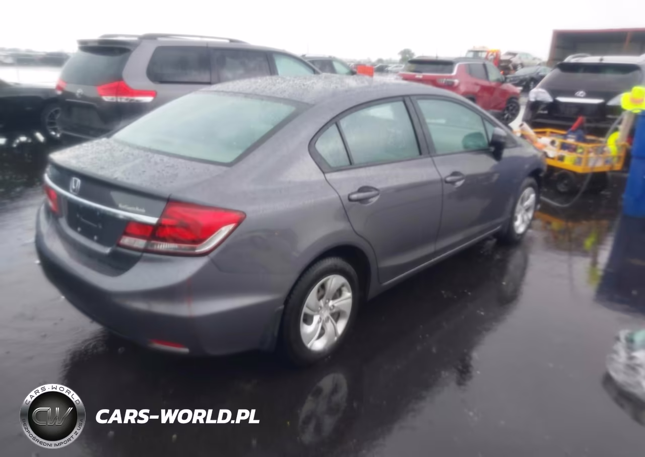 2015 Honda Civic Lx VIN:19XFB2F54FE066893 - 4