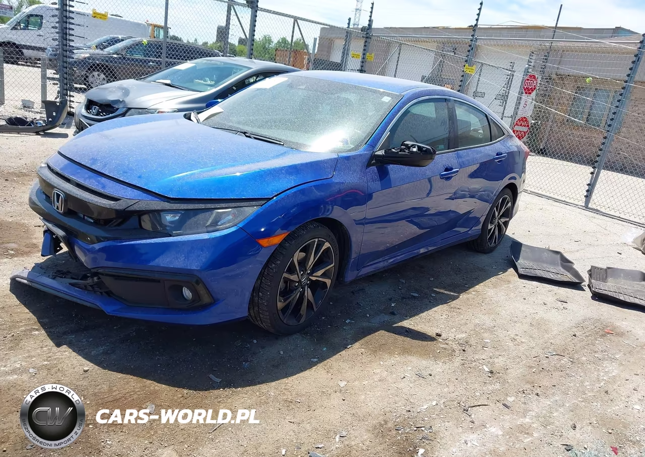2021 Honda Civic Sport VIN:2HGFC2F85MH506209 - 2
