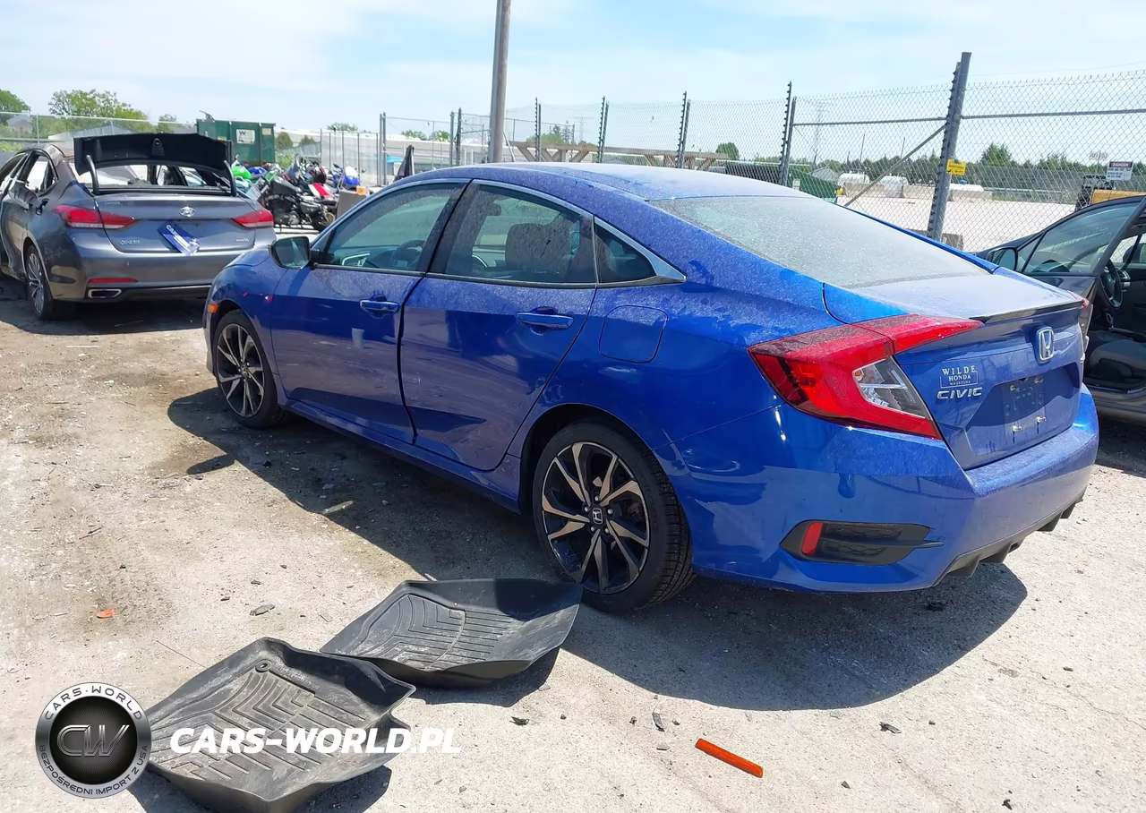 2021 Honda Civic Sport VIN:2HGFC2F85MH506209 - 3