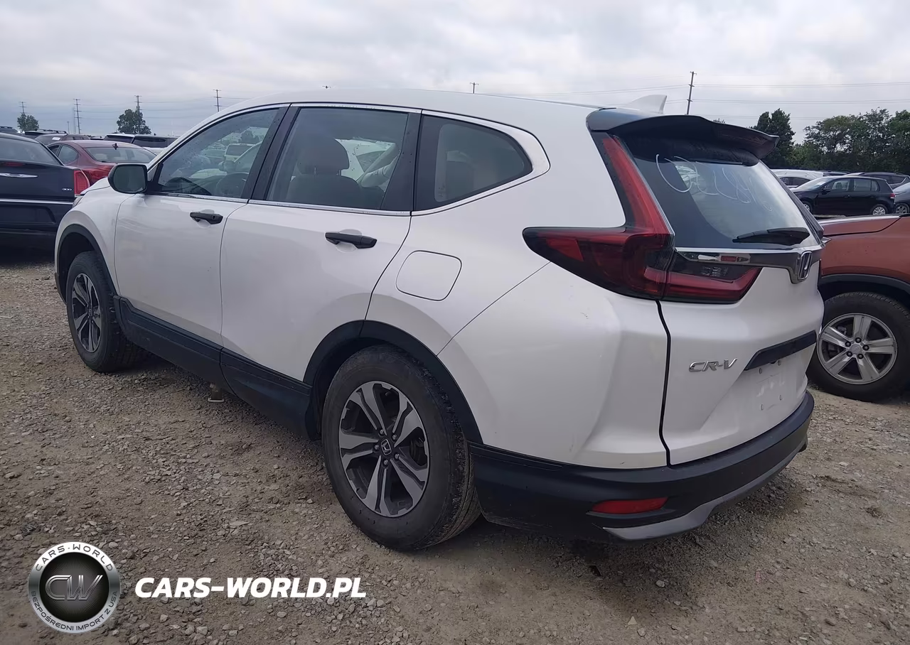 2020 Honda Cr-V Awd Lx VIN:5J6RW2H24LL022846 - 3