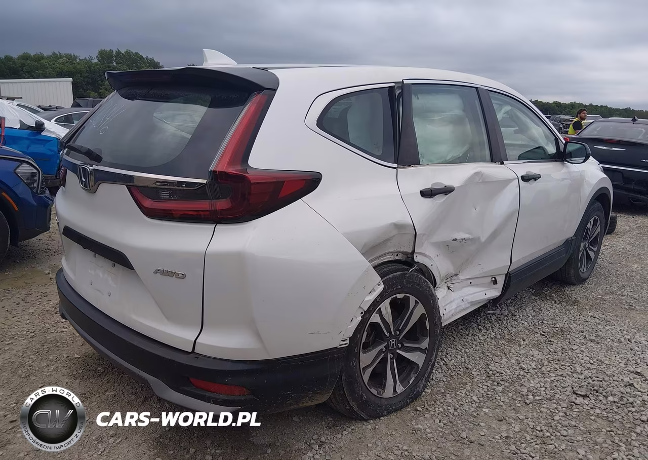2020 Honda Cr-V Awd Lx VIN:5J6RW2H24LL022846 - 4