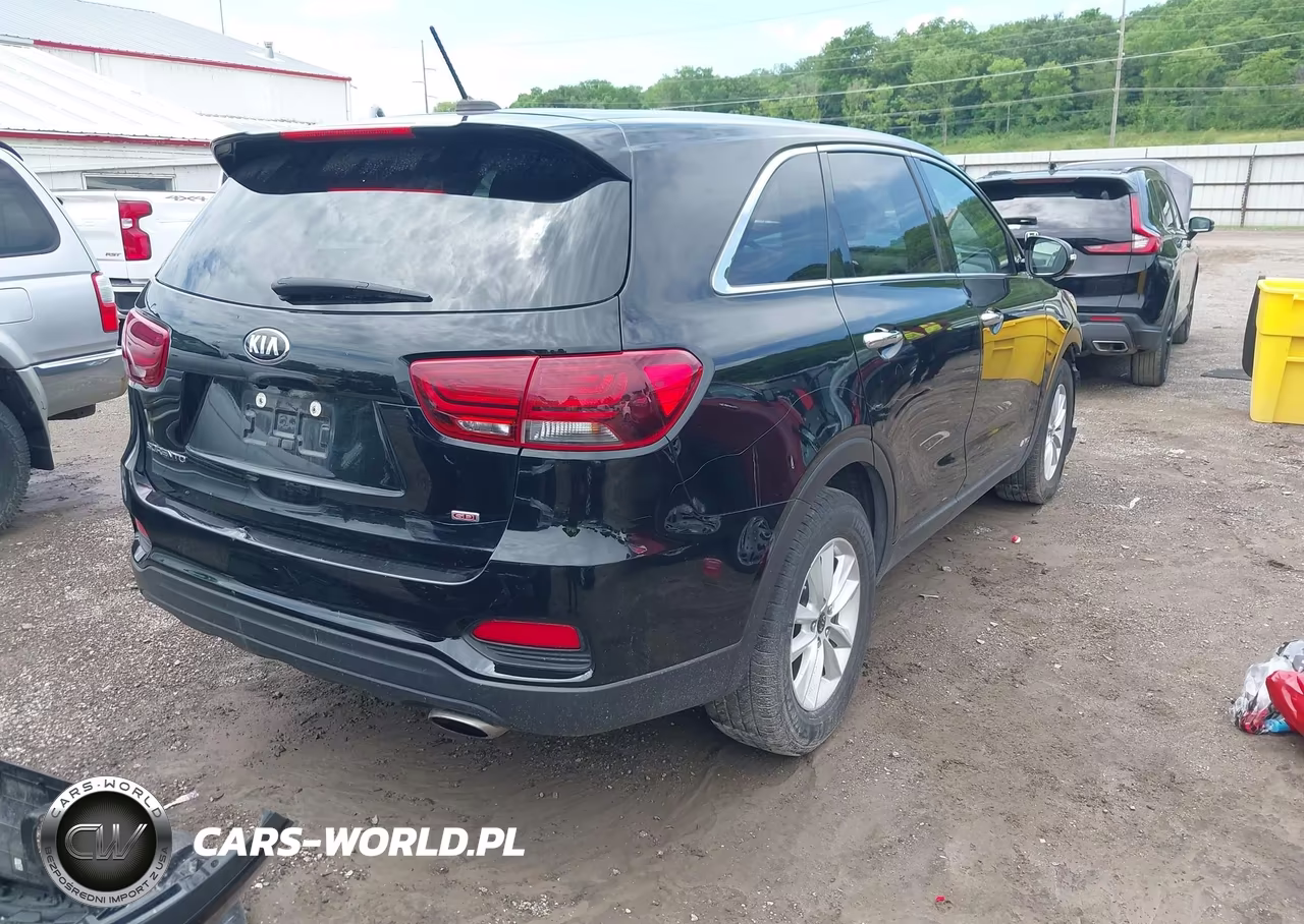 2020 Kia Sorento 2.4L Lx VIN:5XYPGDA35LG650645 - 4