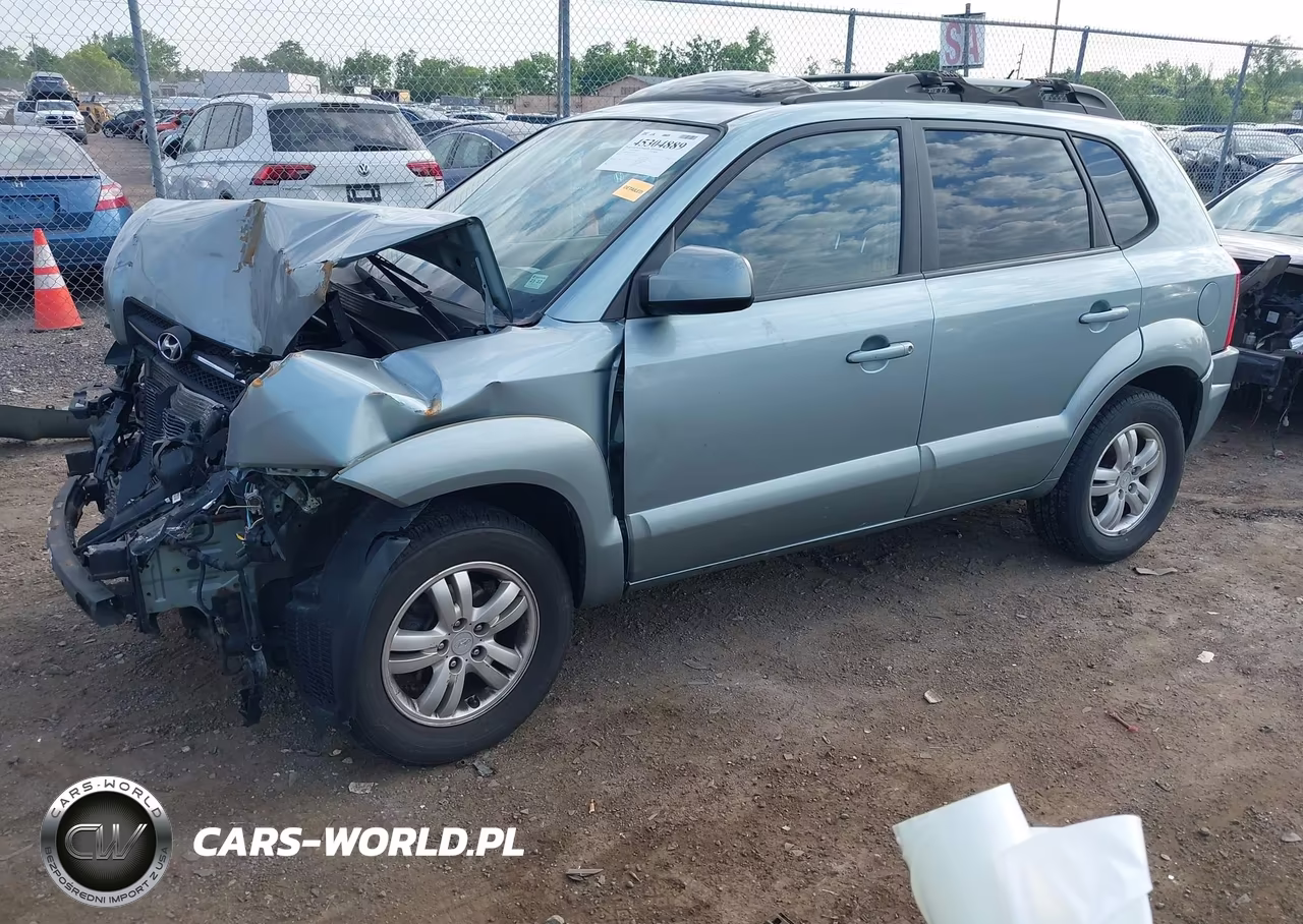 2007 Hyundai Tucson Limited-Se VIN:KM8JN12D37U639001 - 2