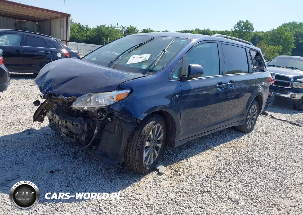 2020 Toyota Sienna Le VIN:5TDJZ3DCXLS245244 - 2