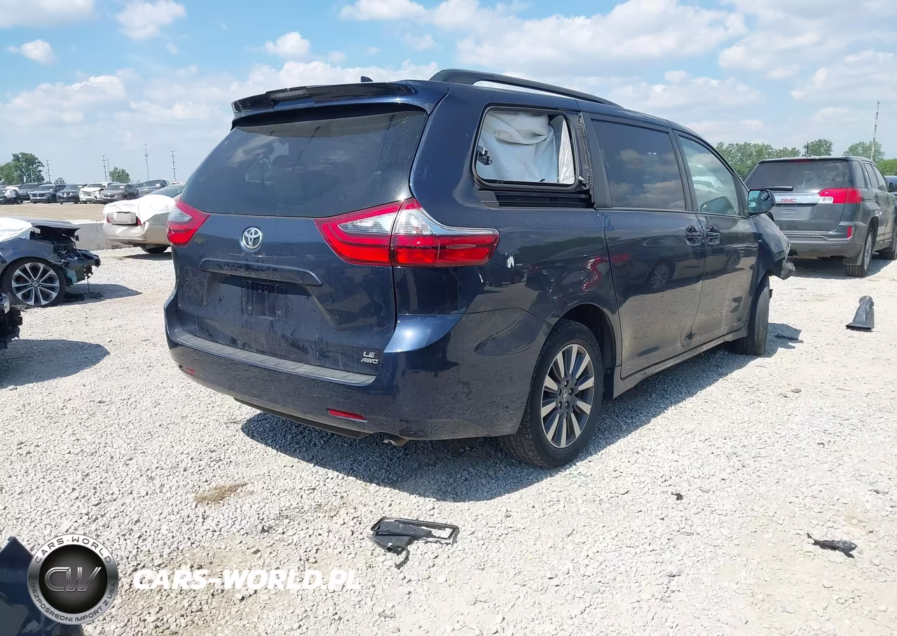 2020 Toyota Sienna Le VIN:5TDJZ3DCXLS245244 - 4