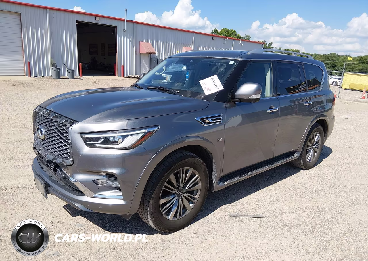 2020 Infiniti Qx80 Luxe VIN:JN8AZ2NF3L9705320 - 2