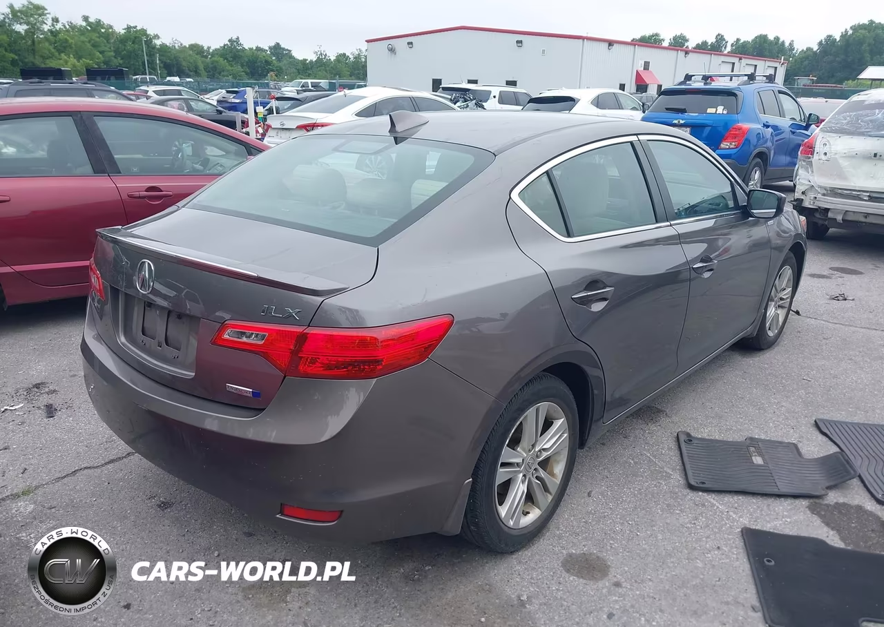 2013 Acura Ilx Hybrid 1.5L VIN:19VDE3F77DE302173 - 4