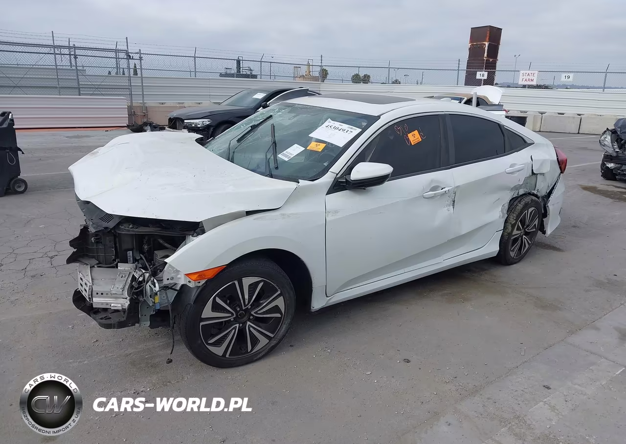 2018 Honda Civic Ex-L VIN:JHMFC1F7XJX036264 - 2