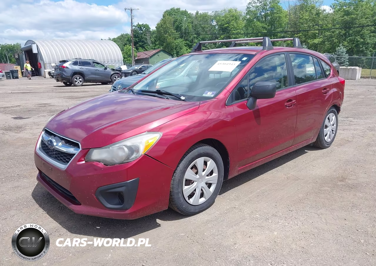 2013 Subaru Impreza 2.0I VIN:JF1GPAA67D2876549 - 2