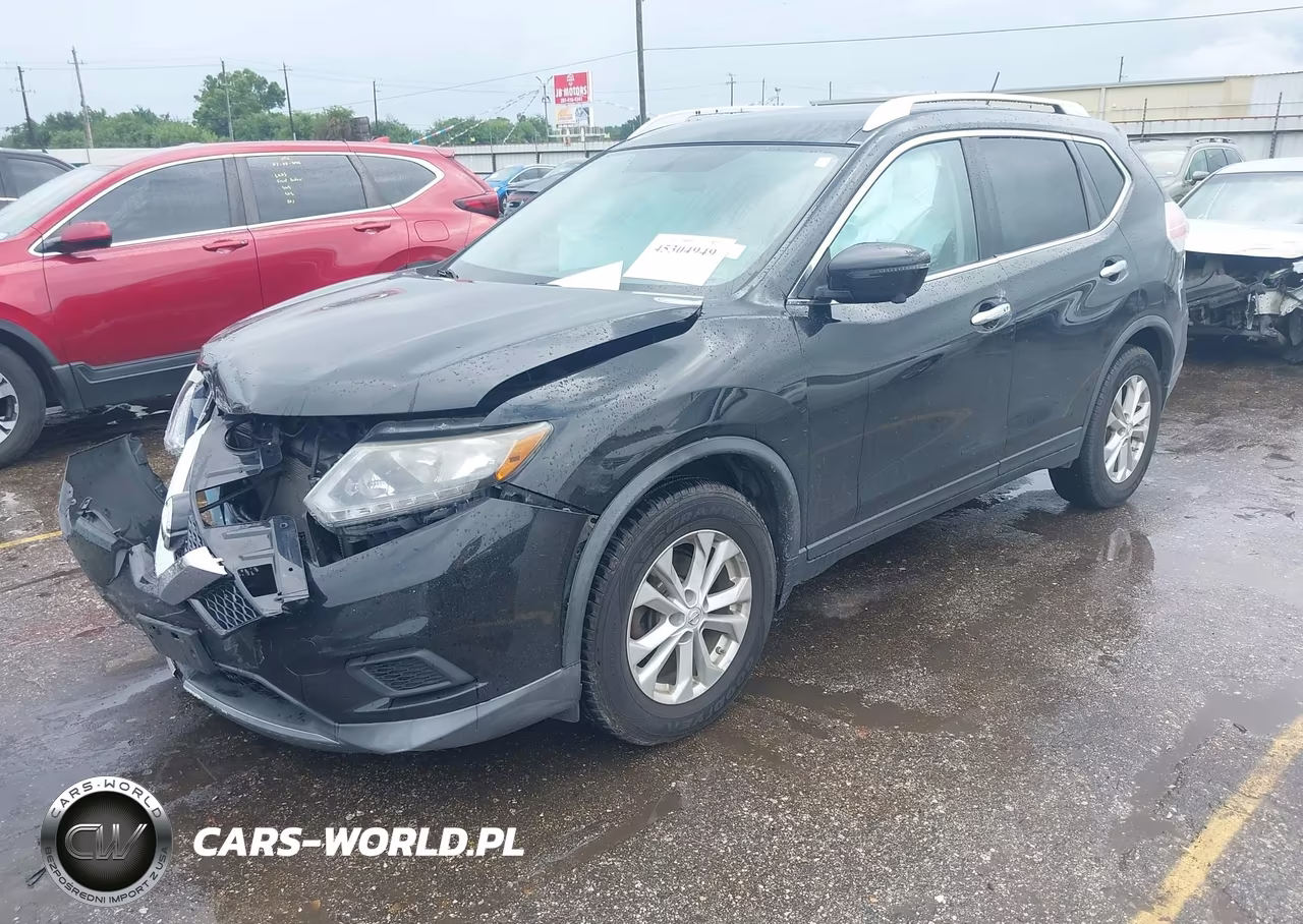 2016 Nissan Rogue Sv VIN:KNMAT2MV1GP604042 - 2