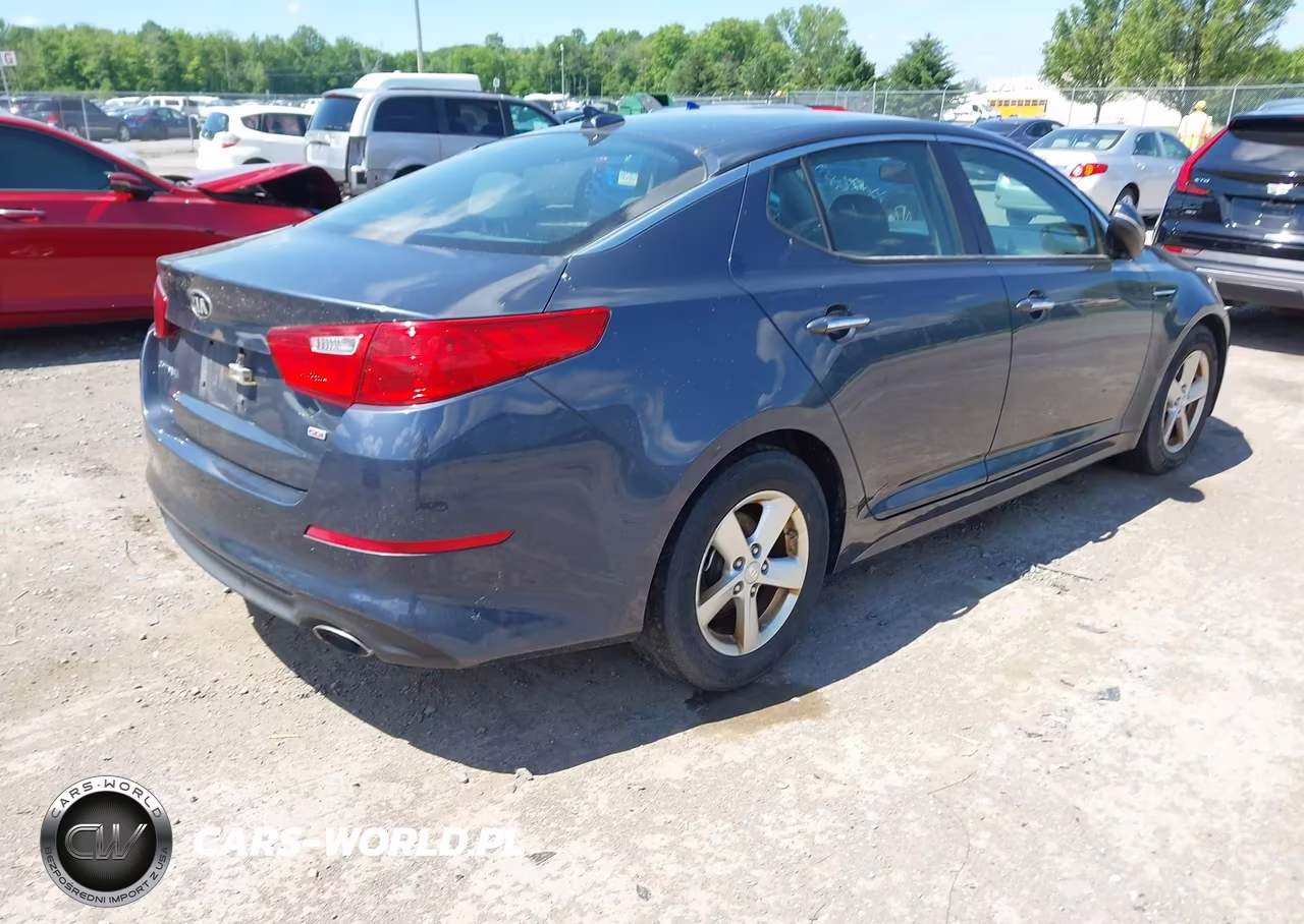 2015 Kia Optima Lx VIN:KNAGM4A71F5549091 - 4