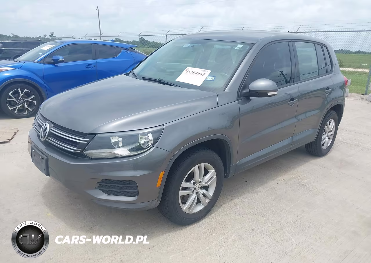 2014 Volkswagen Tiguan S VIN:WVGAV3AX2EW619444 - 2